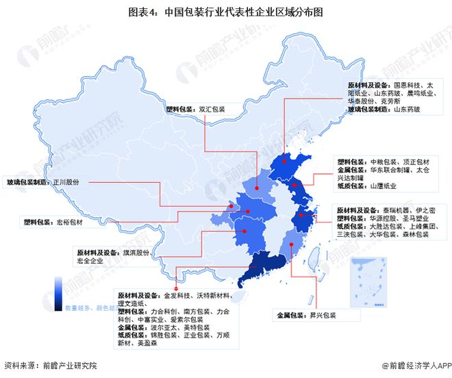 米乐M6官网：【干货】2024年包装行业产业链全景梳理及区域热力地图(图4)